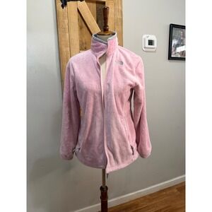 The North Face Girls Osito Full Zip Fleece Jacket Pink XL TG Kids Regular Fit